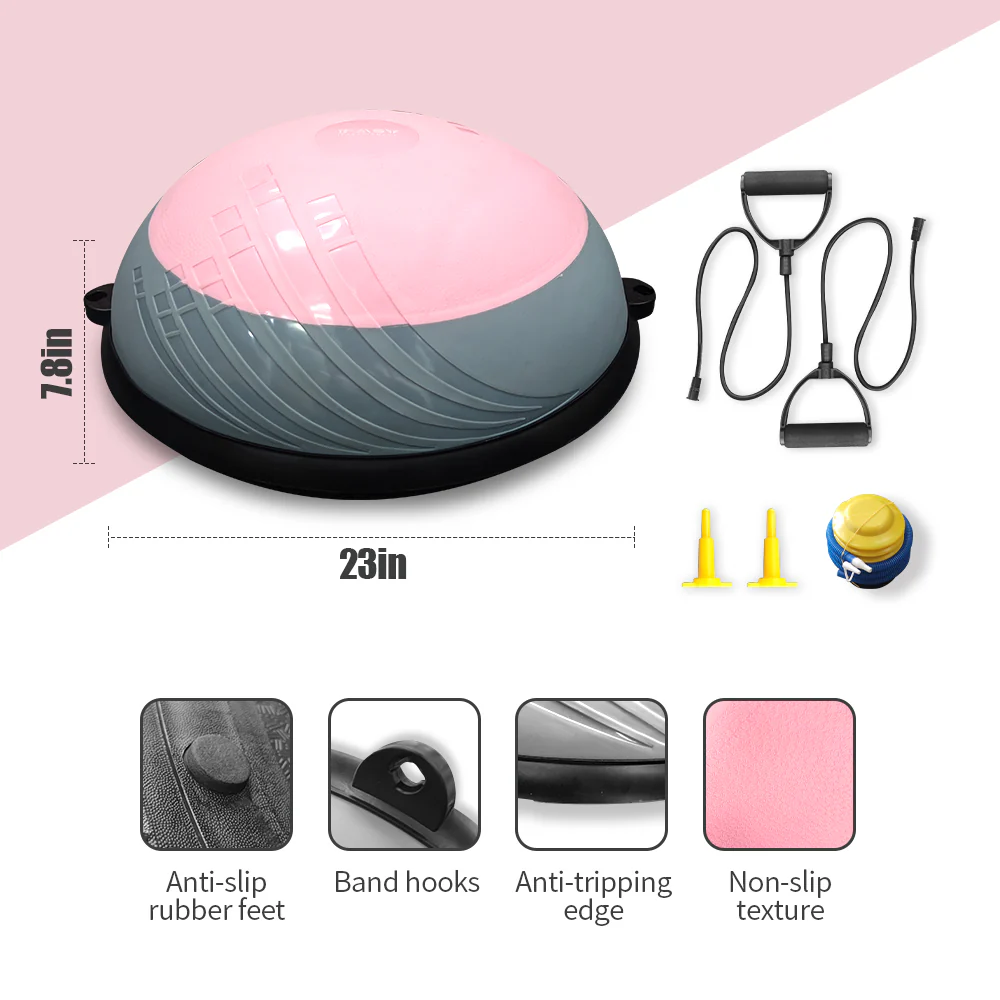 IFAST Balance Ball Trainer With Resistance Bands - Image 5