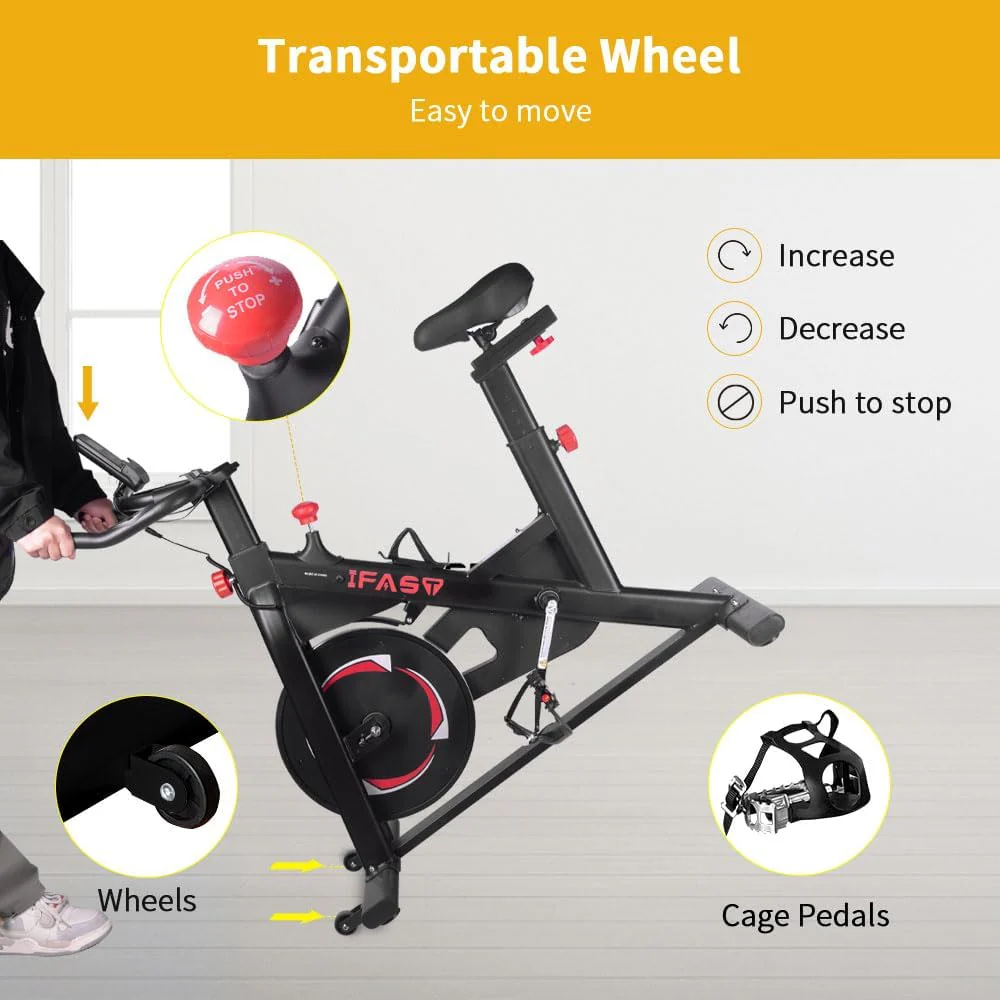 IFAST Exercise Bike for Home - Image 5