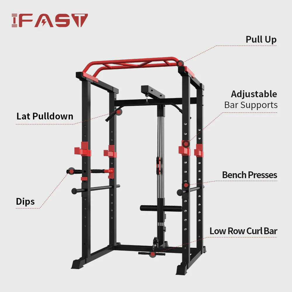 IFAST Power Rack Multi-Function Power Cage - Image 7