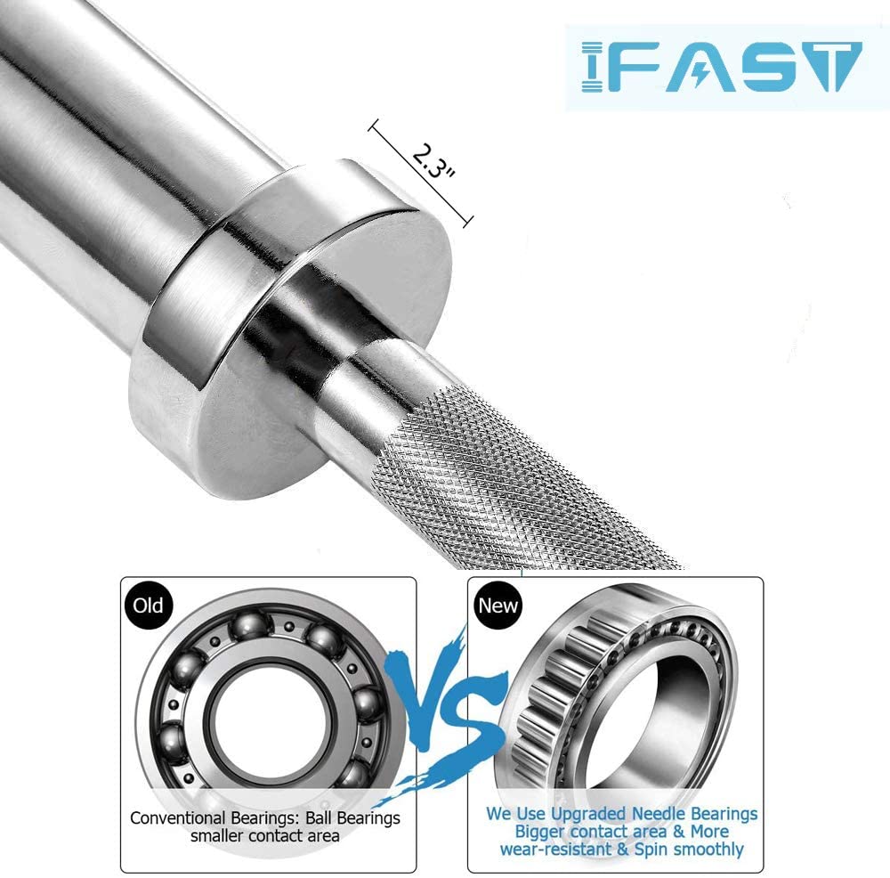 IFAST 7 Ft Olympic WeightLifting Bars - Image 6