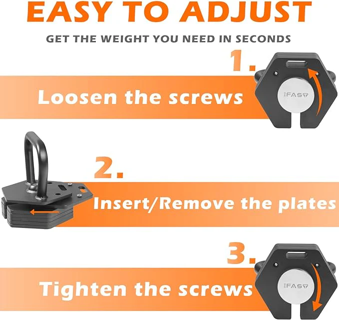 IFAST Quick-Lock Adjustable Kettlebell Handle - Image 5