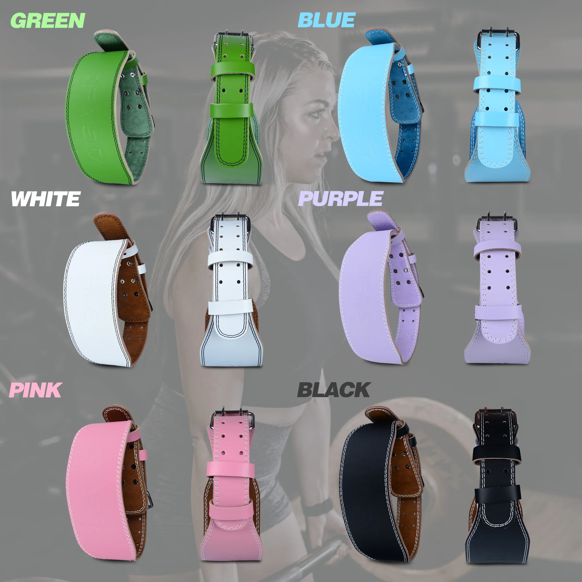 IFAST Leather Weight Lifting Belt - Image 7