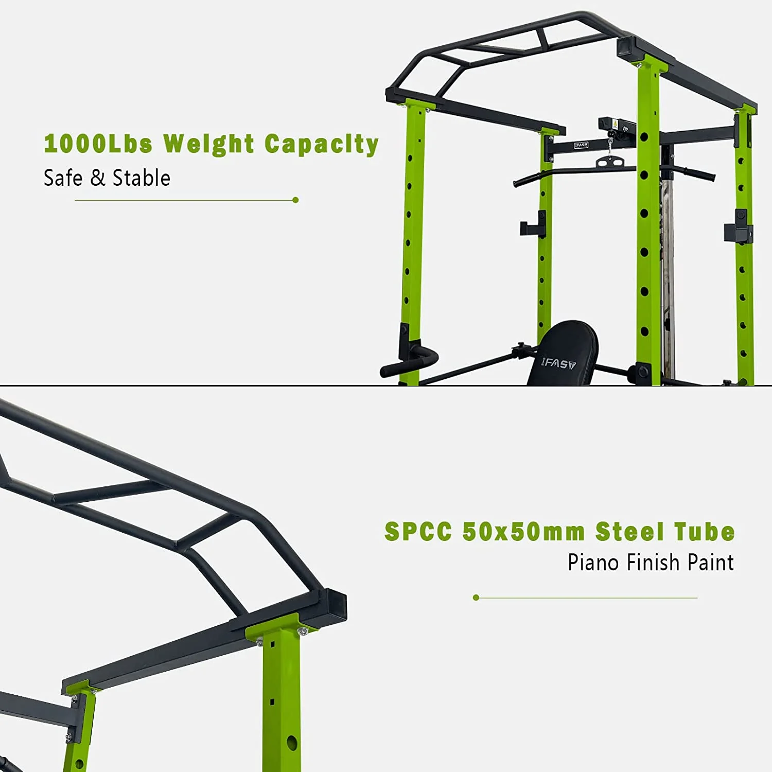 IFAST Pro Power Rack Multi Function 3 Colors - Image 7