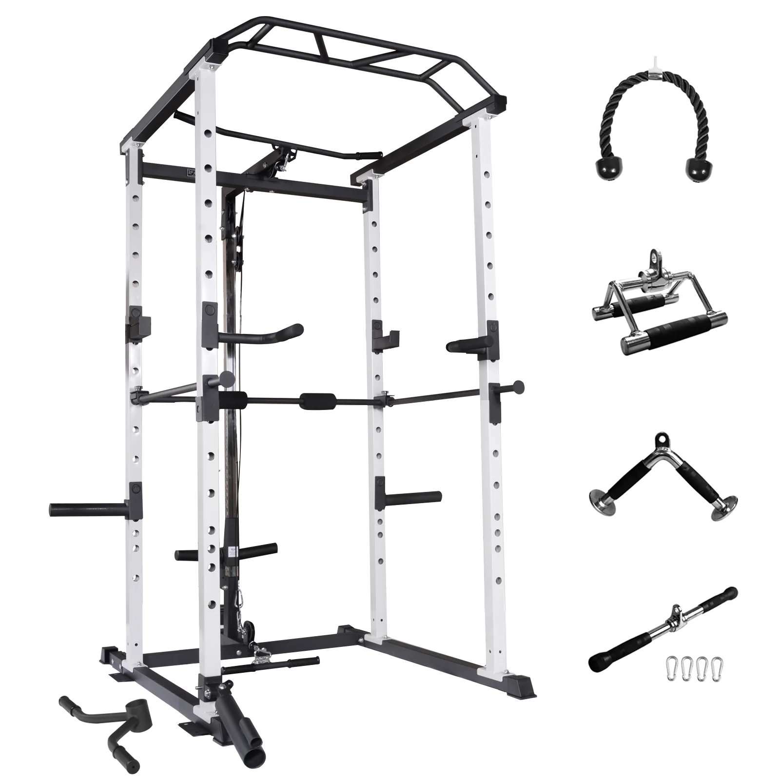 IFAST Power Rack With Bench Cable Attachment 3 Colors - Image 11