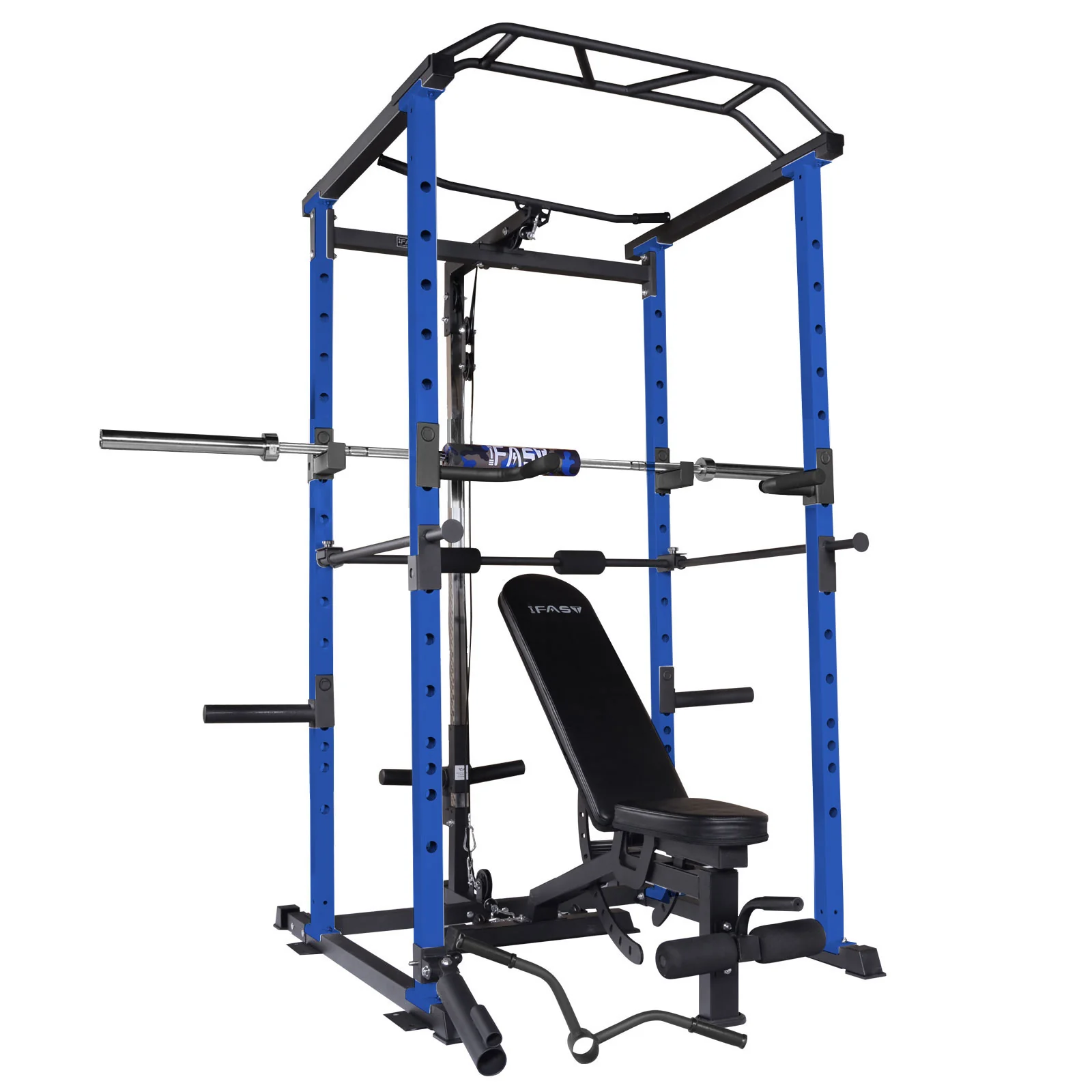 IFAST Power Rack With Bench Cable Attachment 3 Colors - Image 19