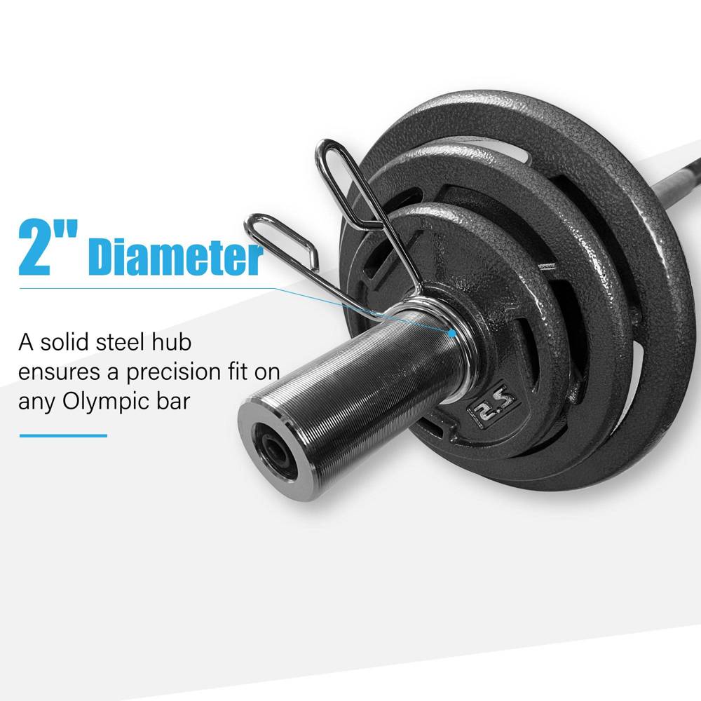 IFAST Olympic Cast Iron Grip Plates 25lbs*2 - Image 5