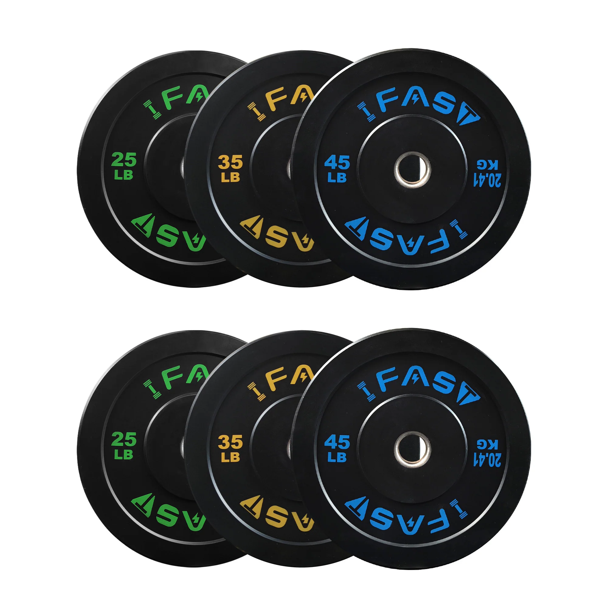 IFAST Olympic Bumper Weight Plates - Image 19